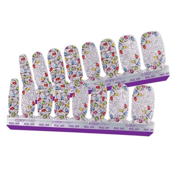 *Retired* Color Street: Holiday De-Light | Christmas Holiday Winter Silver - Picture 12 of 12